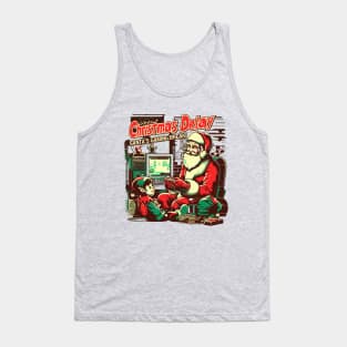 Christmas Delay, Santa's Gaming Break! Tank Top